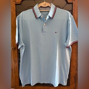 Tommy Hilfiger Sky Blue Polo Size L
